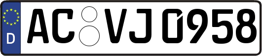 AC-VJ0958