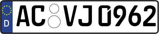 AC-VJ0962
