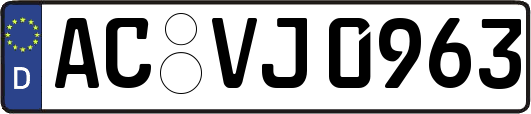 AC-VJ0963