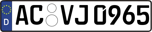 AC-VJ0965