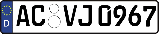 AC-VJ0967