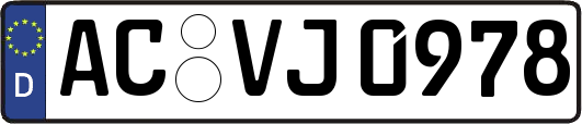 AC-VJ0978