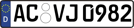 AC-VJ0982