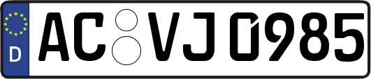 AC-VJ0985
