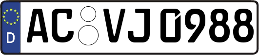 AC-VJ0988