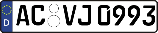 AC-VJ0993