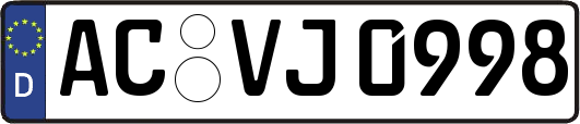 AC-VJ0998