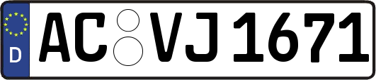 AC-VJ1671