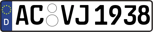 AC-VJ1938