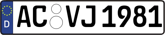 AC-VJ1981
