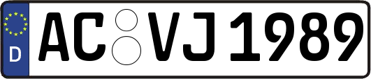 AC-VJ1989