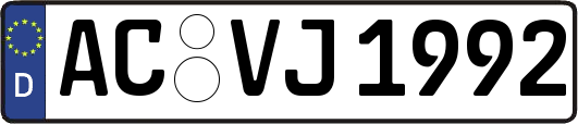 AC-VJ1992