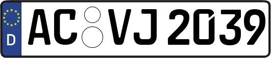 AC-VJ2039