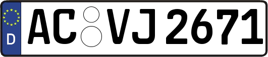 AC-VJ2671