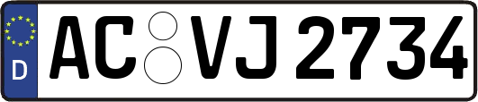 AC-VJ2734