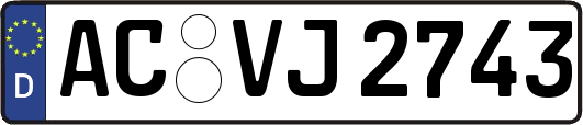 AC-VJ2743