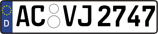 AC-VJ2747