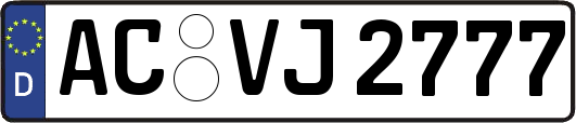 AC-VJ2777