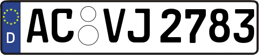 AC-VJ2783