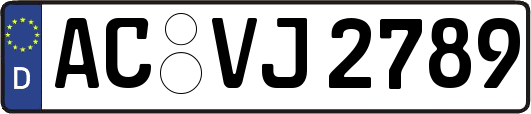 AC-VJ2789