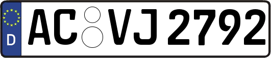 AC-VJ2792