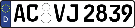 AC-VJ2839
