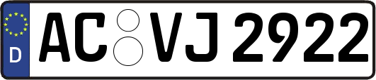 AC-VJ2922