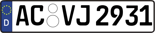 AC-VJ2931