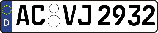 AC-VJ2932