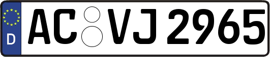 AC-VJ2965