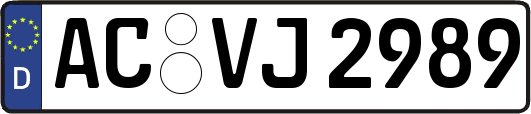 AC-VJ2989
