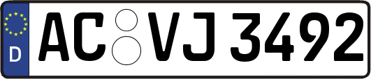 AC-VJ3492