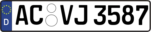 AC-VJ3587