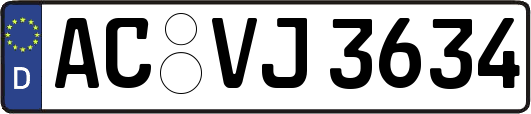 AC-VJ3634