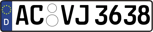 AC-VJ3638