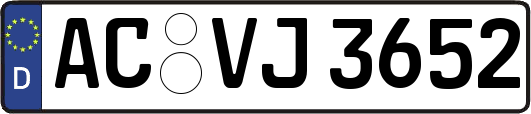 AC-VJ3652