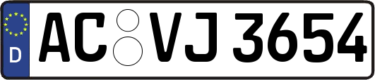 AC-VJ3654