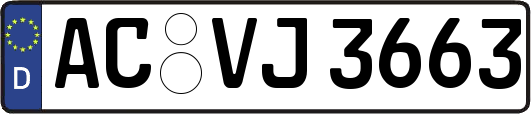 AC-VJ3663