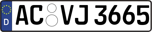 AC-VJ3665