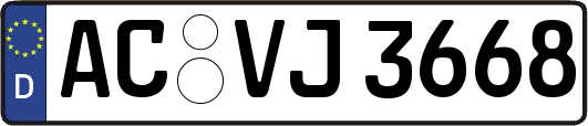 AC-VJ3668