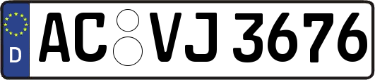 AC-VJ3676