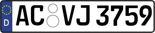 AC-VJ3759
