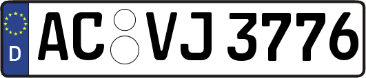 AC-VJ3776