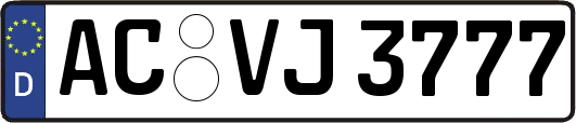 AC-VJ3777
