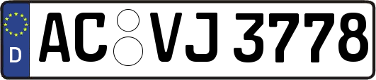 AC-VJ3778