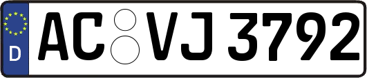 AC-VJ3792