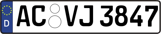AC-VJ3847