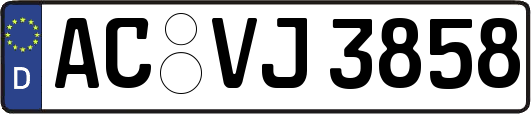 AC-VJ3858