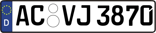 AC-VJ3870