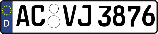 AC-VJ3876